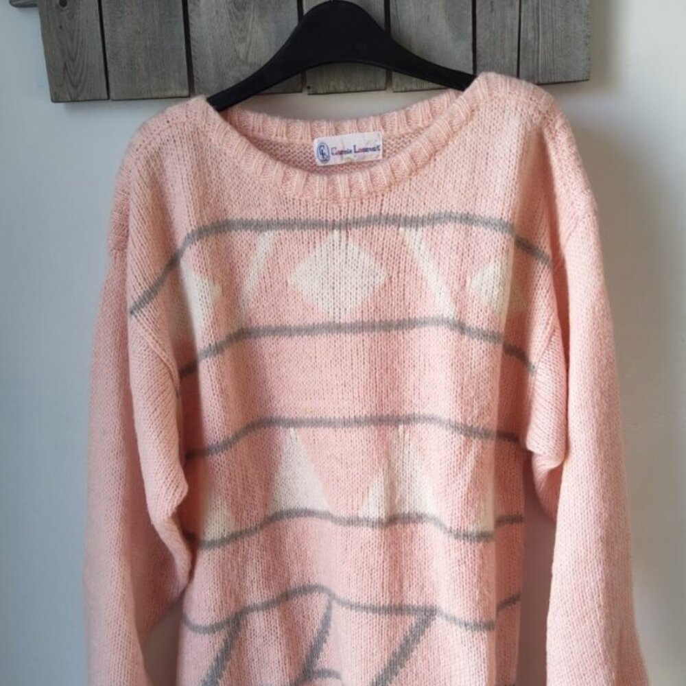 Vintage Pink wool sweater